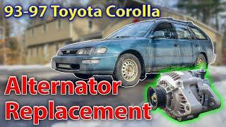 Replacing Alternator '93-'97 Toyota Corolla/Celica