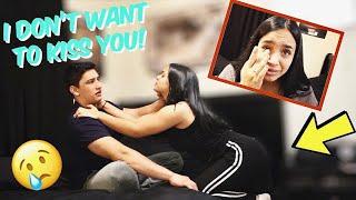 I DON’T WANT TO KISS YOU PRANK ON GIRLFRIEND! (She cried)