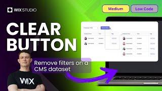 How to Program a Clear Filters/ Show All Button for a Dataset | Wix Data Filters: Part 3