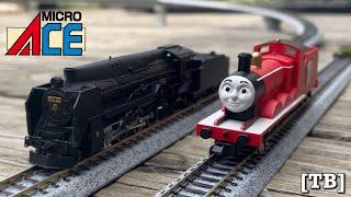 My FIRST Japanese Steam Locomotive: MicroAce D51-23- Unboxing, Review, First Run, & Biography!