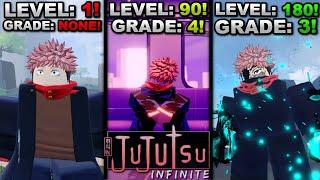 I Spent 24 Hours Becoming The STRONGEST SORCERER In Roblox Jujutsu Infinite... Here's What Happened!