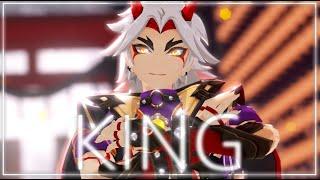 【Genshin Impact x MMD】KING【Arataki Itto】