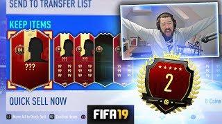 INSANE 2ND IN THE WORLD REWARDS! - FIFA 19 Ultimate Team