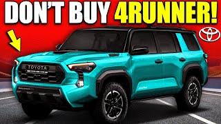 8 Reasons Why You SHOULD NOT Buy Toyota 4Runner!