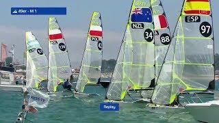 World on Water June 16 17 Global sailing News TV. ETNZ into Finals, World Cup 49ers,