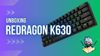 Redragon Dragonborn K630 (Black) Unboxing