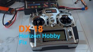 DX18 Spektrum Horizon Hobby Fix