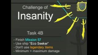 How to beat Challenge of Insanity Task 4B (Miner Gun Builder)