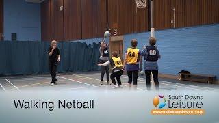 Walking Netball at South Downs Leisure