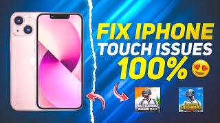 Fix IPhone Touch Issues 100% In Bgmi 2024 | Multitouch Problem Bgmi / PUBG Best Tricks 