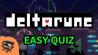 DELTARUNE Chapter 2 Quiz - (Easy)