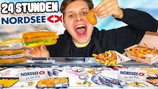 24 STUNDEN NUR BEI NORDSEE ESSEN(SELBSTEXPERIMENT MIT ÄLTESTER FAST FOOD FILIALE DEUTSCHLANDS )