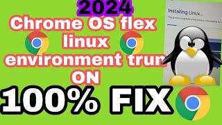 Fix ChromeOS Flex Linux Environment Not Supported on Your Device | How to Install Linux on ChromeOS