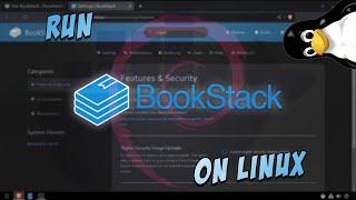 Install BookStack - Documentation/Wiki Platform - on Linux