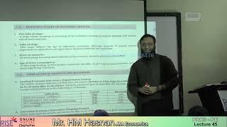 Economics Lecture#45 By Sir Hm Hasnan
