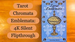 Tarot Emblemata Chromata: 4K Silent Flipthrough