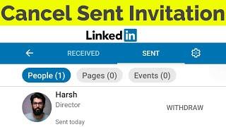 How To Cancel Sent Invitation On Linkedin - See Your Sent Invitations For Pc & Mobile
