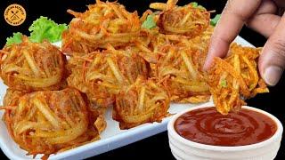 Crispy Pakora Recipe | Amazing Potato Recipes | Iftar Special Recipes  | Ramzan Special Recipes