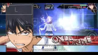 toaru majutsu no index kamijou short gameplay psp