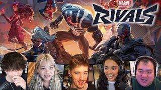 OTV & Friends Play Marvel Rivals (Multi POV ft. Sykkuno, Yvonnie, Scarra, & More)