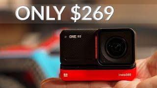 INSTA360 ONE RS 4K EDITION | BEST VALUE Action Camera NOW at $269