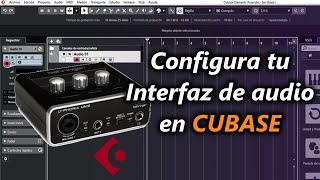 Cómo configurar una INTERFAZ DE AUDIO en CUBASE | U-Phoria UM2 | Entradas y Salidas