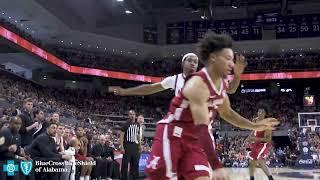 Highlights from Alabama's 93-91 overtime win over Auburn at Neville Arena