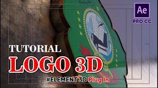 CARA MEMBUAT  LOGO 3 DIMENSI (3DLOGO) After Effect Indonesia