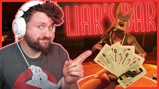 A NEW simple and hilarious deception game! | Liar's Bar w/ Friends