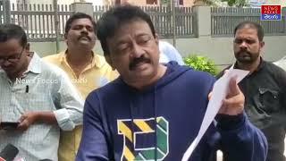 RGV at Panjagutta PS | Ram Gopal Varma Comments on Ladki Movie Stay | RGV | News Focus Telugu