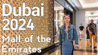 Dubai [4K] Mall of The Emirates 2024 Walking Tour 