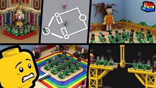 LEGO Squid Game: EVERY Game from Seasons 1 + 2 (Red Light Green Light, Tug of War, Dalgona, etc)