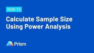 How To Calculate Sample Size Using Power Analysis