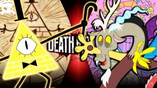 Bill Clave vs Discord | DEATH BATTLE! sub español (Gravity Falls vs My Little Pony)