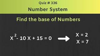 Number System Solved Problem (Digital Electronics) | Quiz # 336