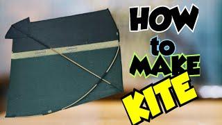 How to make kite🪁 || Kite making video#kite #kitemakingvideos