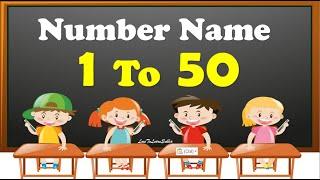 Number In Words 1 to 50 |Number Spelling 1 to 50|Number Names 1 To 50 |1 to 50 Spelling |Number Name