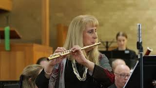 Henk Badings concerto for flute and wind Symphony orchestra.  Lisa-Maree Amos -  Flute