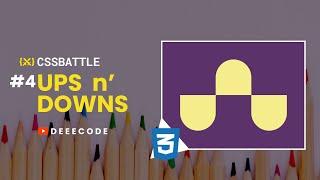 CSS Battle Solution - #4 UPS n DOWNS