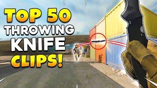 TOP 50 VIRAL THROWING KNIFE CLIPS OF ALL TIME! (PART 1)