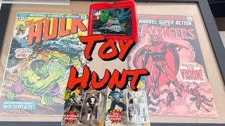 Rare comic book and Toy finds at the Swapmeet (Toy Hunt)