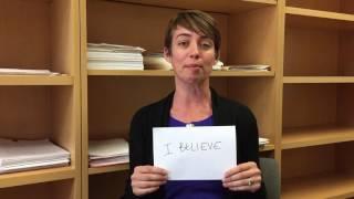 #IBelieve UC Irvine Law Professor Katharine Tinto