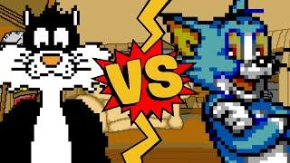 M.U.G.E.N Battles | Sylvester vs Tom | Looney Tunes vs Tom & Jerry