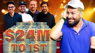 BIGGEST PRIZE IN POKER: Record-Breaking Tournament! With Daniel Negreanu commentary