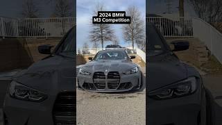 2024 BMW M3 COMPETITION IN DRAVIT GREY #bmw #shorts