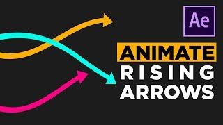 How to Create Animated Rising Arrows in After Effects Tutorial