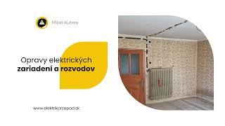 Milan Kučera - elektroinštalácie, elektrické prípojky, montáž a revízie bleskozvodov Senica