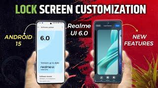 Realme UI 6.0 Lock Screen Customization Features | How to Enable Android 15 features in Android 14
