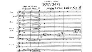 [Full Score] Samuel Barber - Souvenirs (ballet suite for orchestra), Op. 28 (1952)