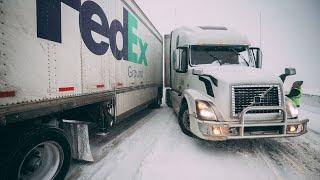 WHITEOUT! Trucking Through A Blizzard In The Colorado Rockies! Pt. 1